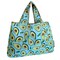 Wrapables Large Foldable Tote Nylon Reusable Grocery Bags, Avocado